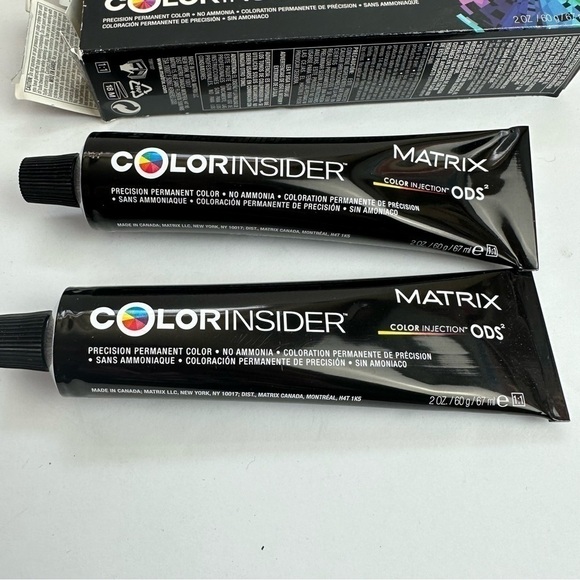 Matrix Color Insider 10M Permanent Hair Color Ammonia Free Two Tubes NEW - Picture 1 of 6
